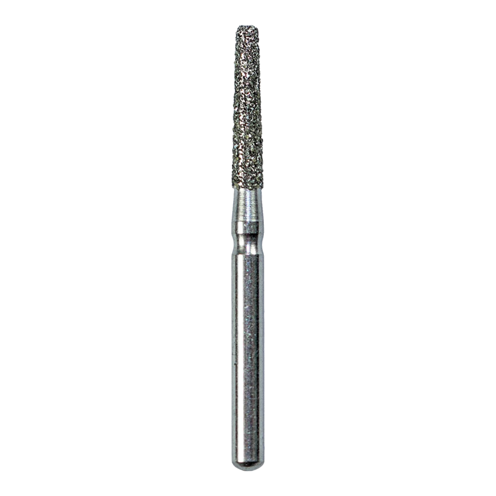 Taper Rounded Shoulder Diamond Bur Medium Grit #
