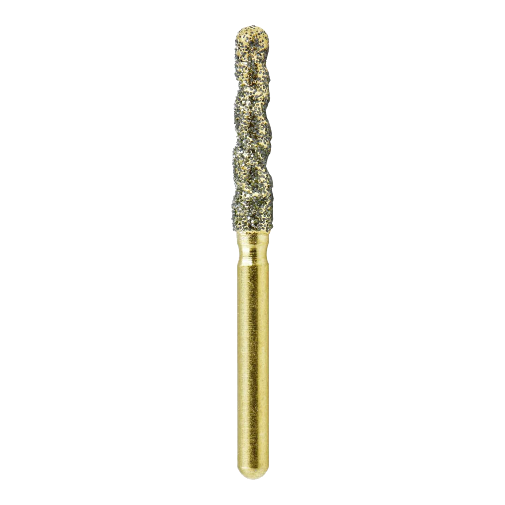 Premium Round End Taper Diamond Bur Medium Grit #