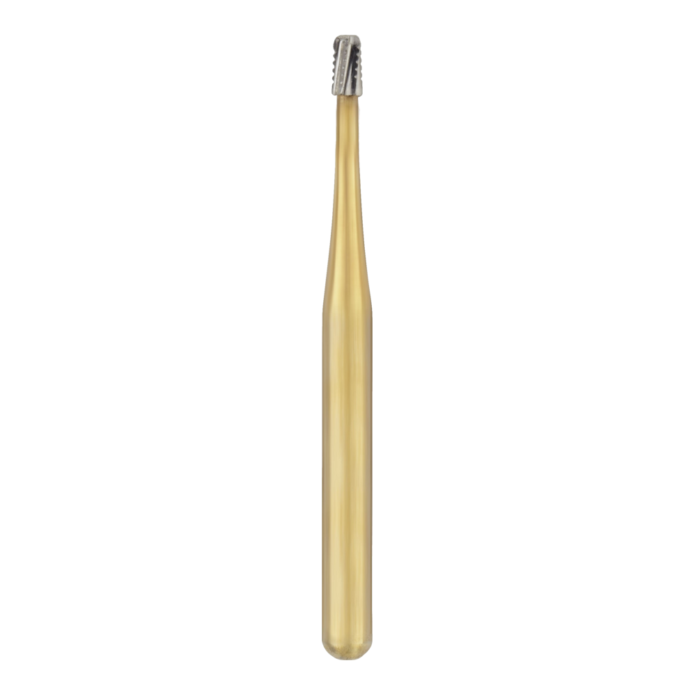 Carbide FG bur – BARRACUDA #331 - Gold plated Pear