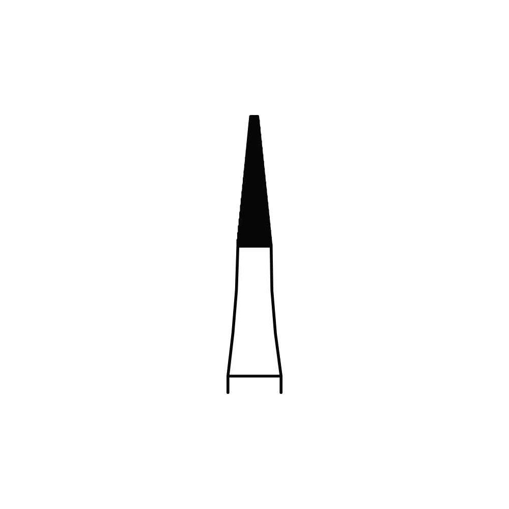 Needle Diamond Bur Super Fine Grit