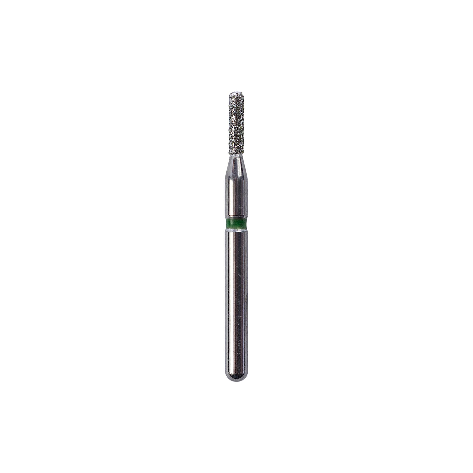 Cylinder Rounded Shoulder Diamond Bur Coarse Grit – D1RC