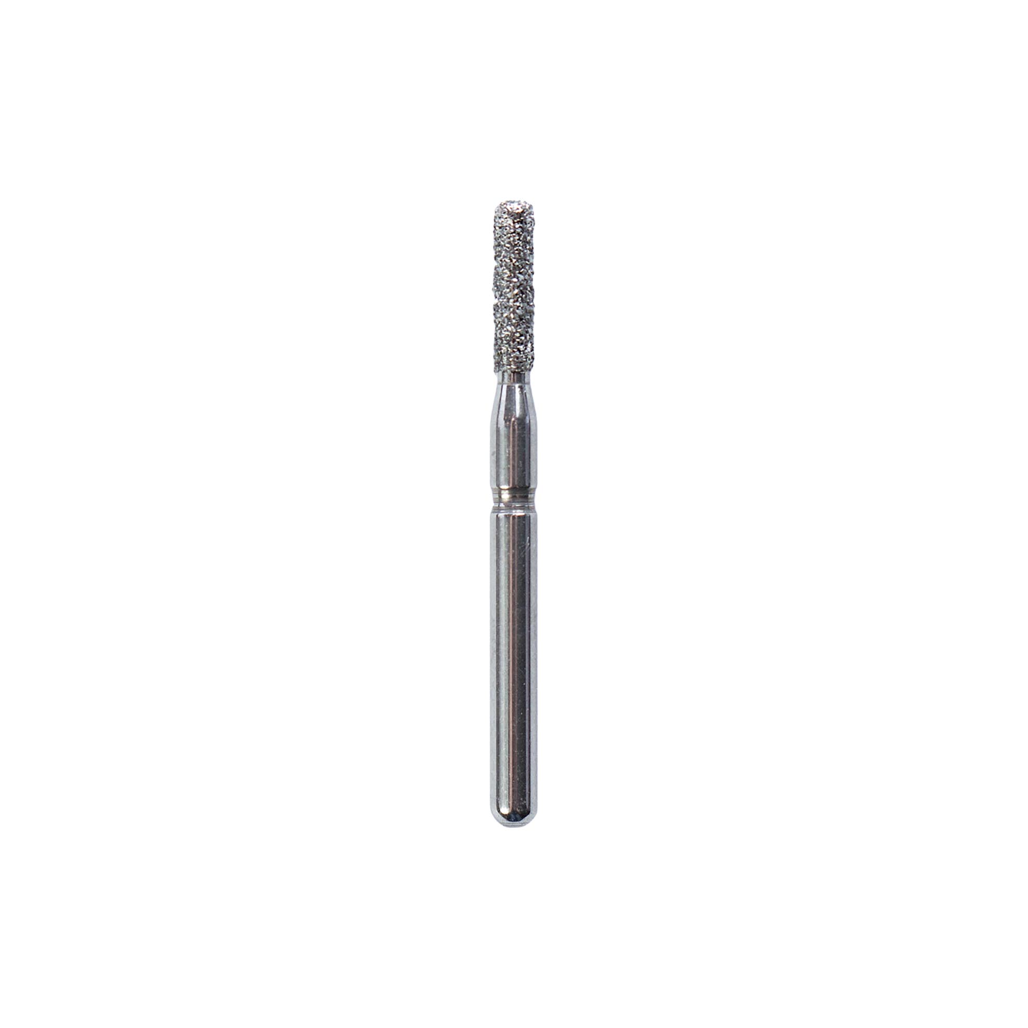 Cylinder Rounded Shoulder Diamond Bur Medium Grit # – D2RM
