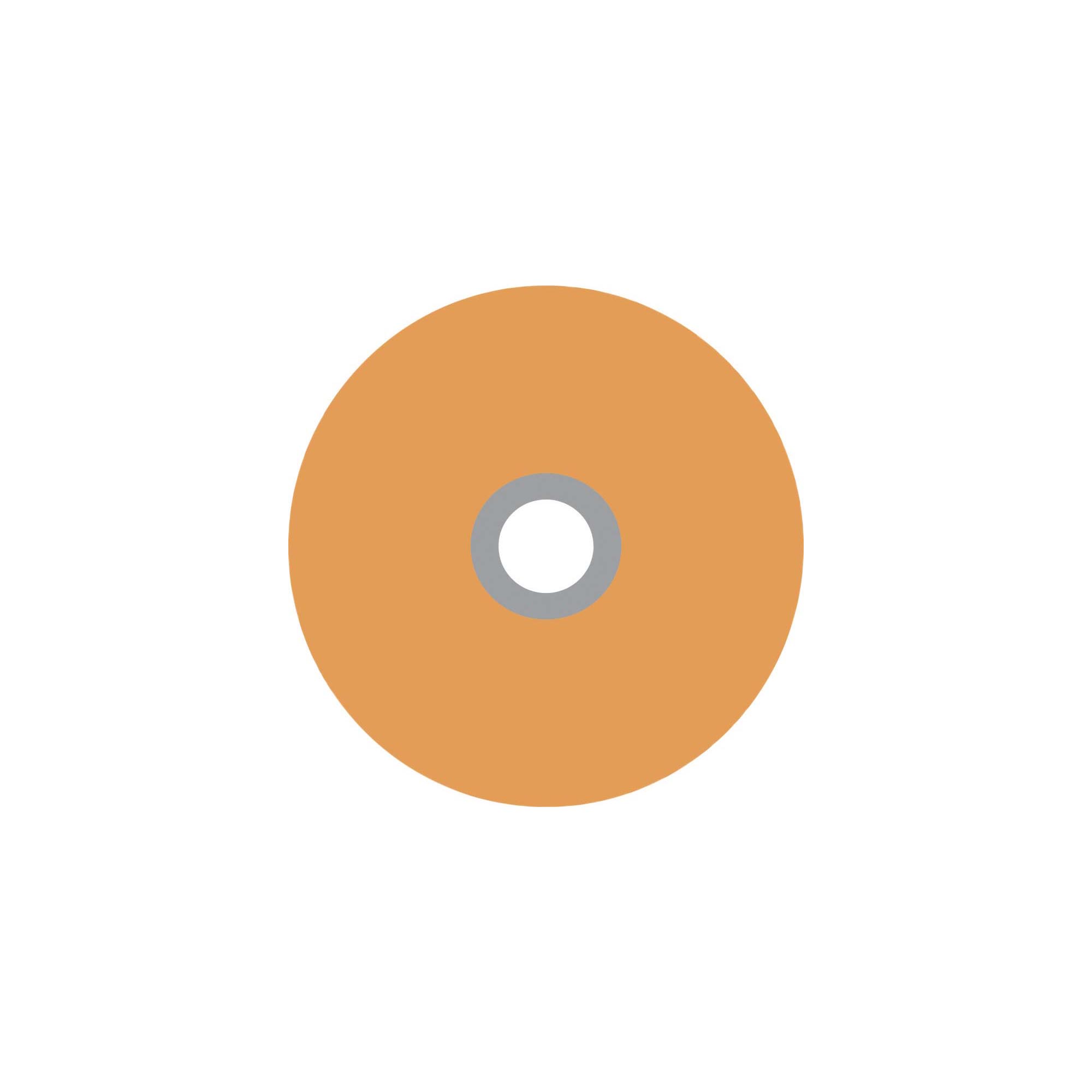 Flexible polishing discs 14mm coated with aluminum oxide Fine grit - 100 pack – DA-14F-100