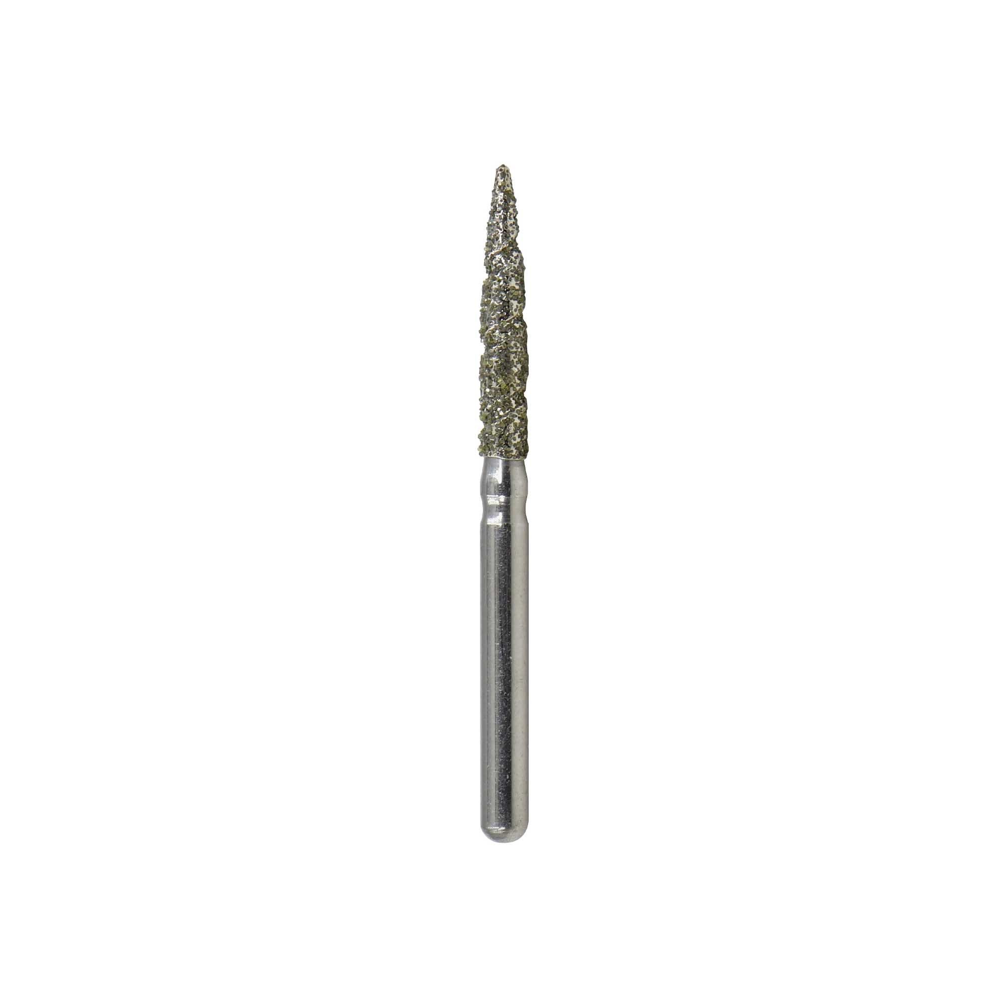 Flame Diamond Bur Medium Spiral Grit – E6SPM