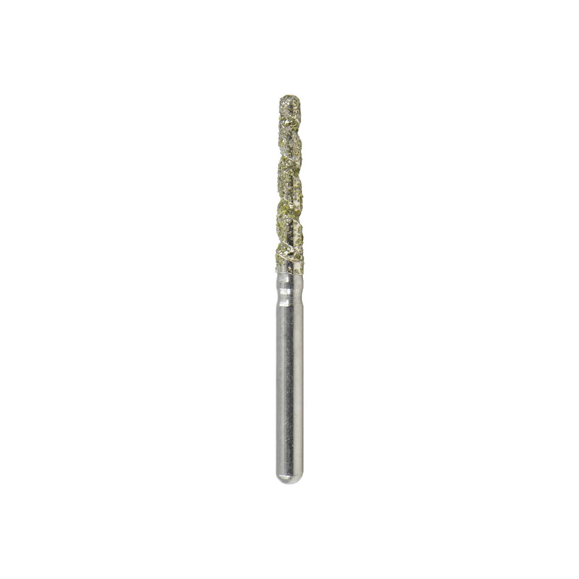 Round End Taper Diamond Bur Spiral Medium Grit – F2RSPM