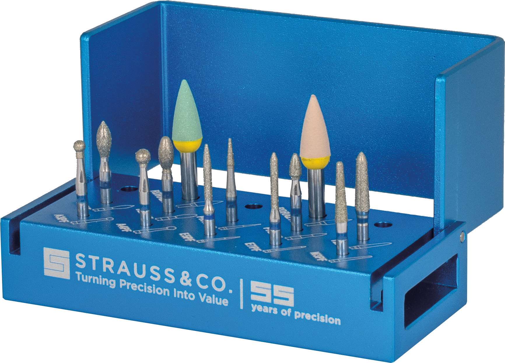 Magic Touch and diamond polishers set for bite adjustments -zirconia and e-max