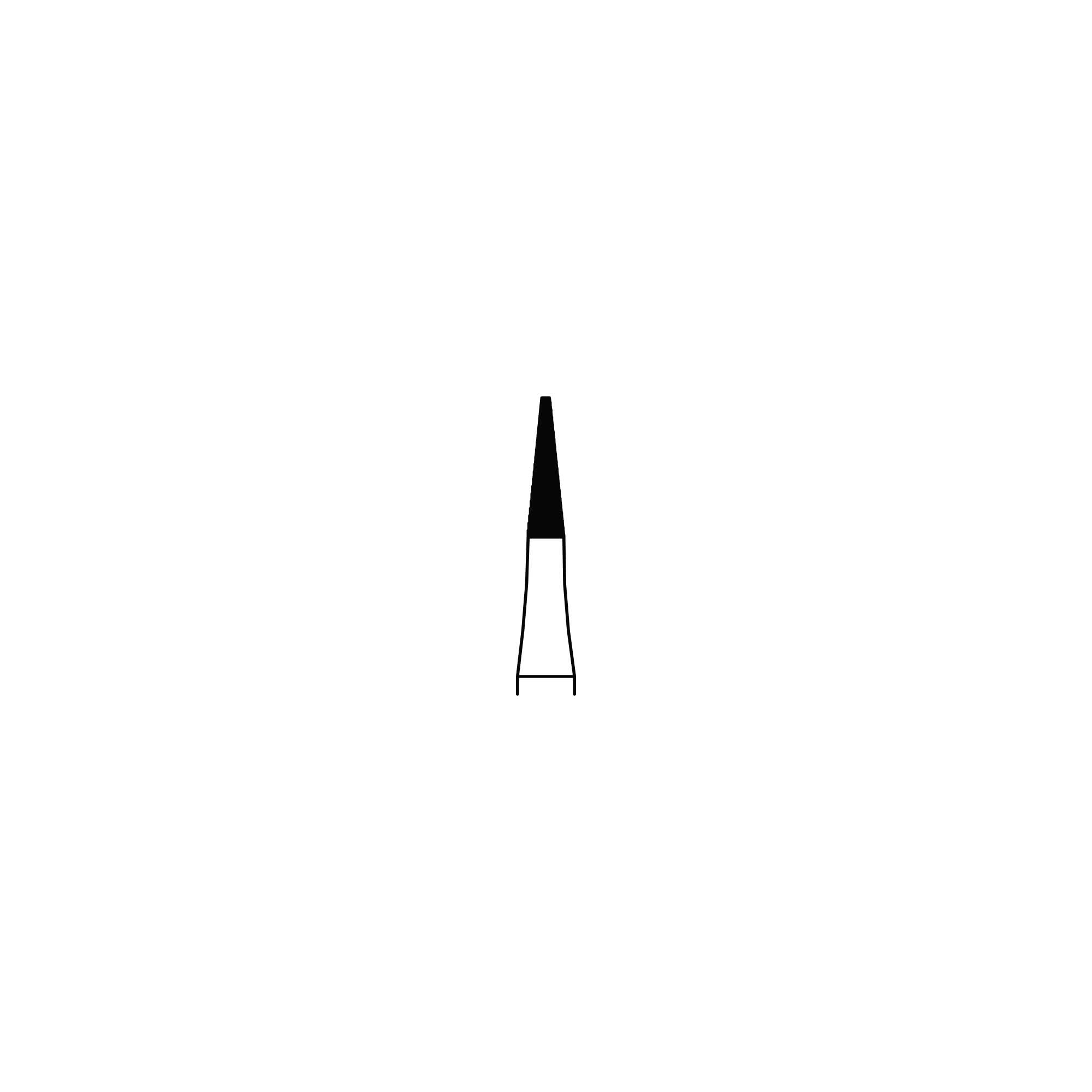 Needle Diamond Bur Super Fine Grit – PR15SF